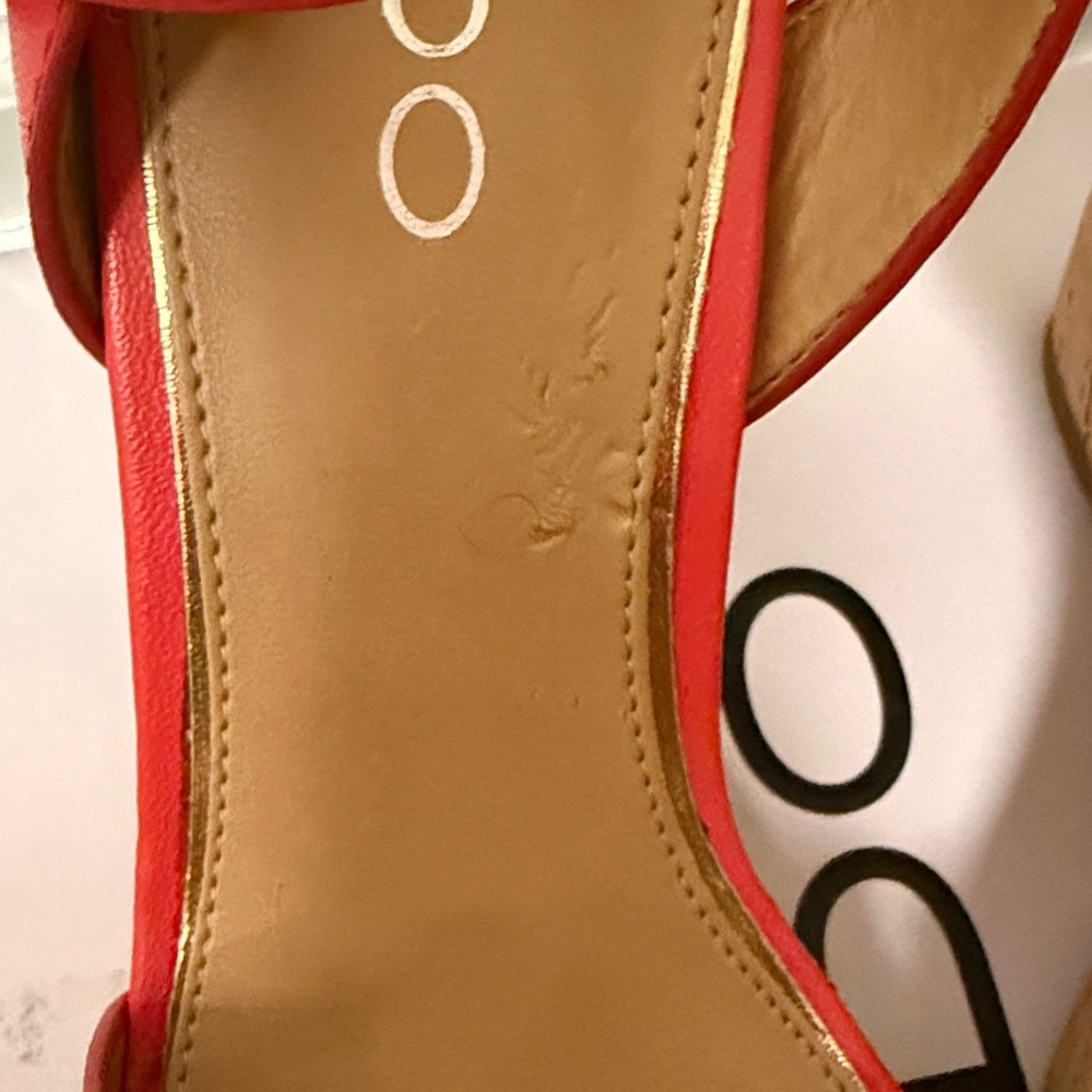 NIB: Aldo Coral Wedge Sandals - Picture 7 of 8